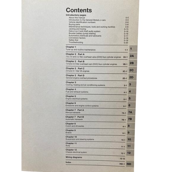 Haynes General Motors Repair Manual 1982-1994 #38015(766) Reference Book - Picture 6 of 10